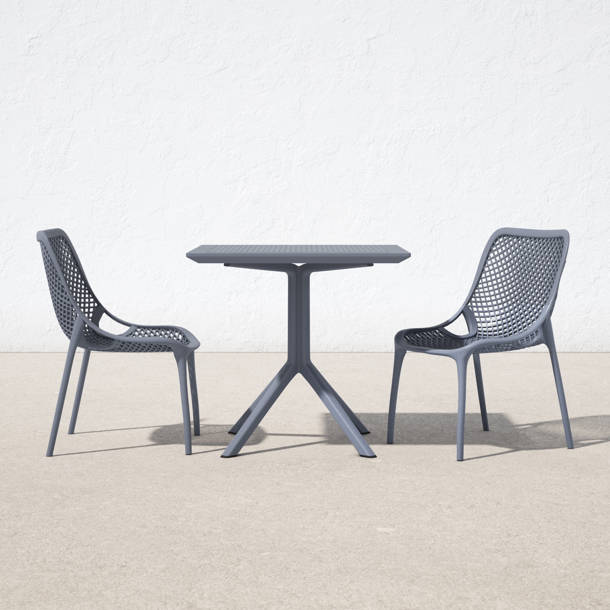 Farrah Square 2 Person Outdoor Dining Set AllModern